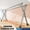 62.9~78.7inch Stainless Dry, variant on Foldable Space-Saving Clothes Drying Rack with Extendable Rod and Windproof Hooks, High-Capacity Metal Laundry Rack for Indoor & Outdoor Use, Ideal for Clothes and Bedding