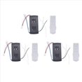 thumbnail image 1 of 3X Kit de Control Remoto Universal para Ventilador de Techo, 40 W, Función de Sincronización de 6 Velocidades, Control Remoto de Repuesto para Ventiladores y Luces de Techo de CC, 1 of 5