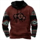 thumbnail image 3 of Sudadera con capucha con estampado vintage para hombre, estilo étnico, estampado 3D, manga larga, informal, para otoño, sudaderas con capucha, jerséis de gran tamaño, 3 of 5