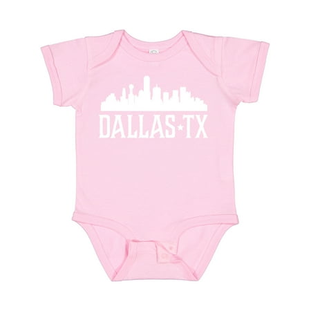 

Inktastic Dallas Texas Skyline TX Cities Gift Baby Boy or Baby Girl Bodysuit