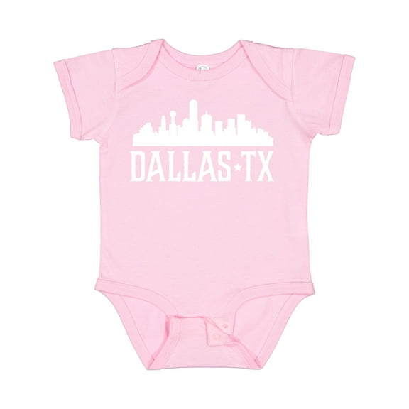 Inktastic Dallas Texas Skyline Tx Cities Boys or Girls Baby Bodysuit