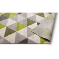 thumbnail image 5 of Well Woven Isometry Green & Grey Modern Geometric Triangle Pattern Area Rug Soft Shed Free 2 x 7 (2' x 7'3" Runner) Easy to Clean Stain Resistant, 5 of 6