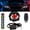 6 Modes-1Pcs, variant on Demon Eye Headlights for Cars, 6/33 Modes with Remote Control, Universal Halloween Dynamic LED Eye Projector Devils for Car SUV Motorcycle