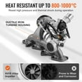 thumbnail image 4 of VEVOR Complete Turbo Turbocharger Chevy Chevrolet Cruze 2011-2015 with Gasket Kit and Solenoid Valve, Sonic 2012-2020 & Trax 2013-2021 & Buick Encore 2013-2021 Turbo Charger Compatible 1.4L, 4 of 9