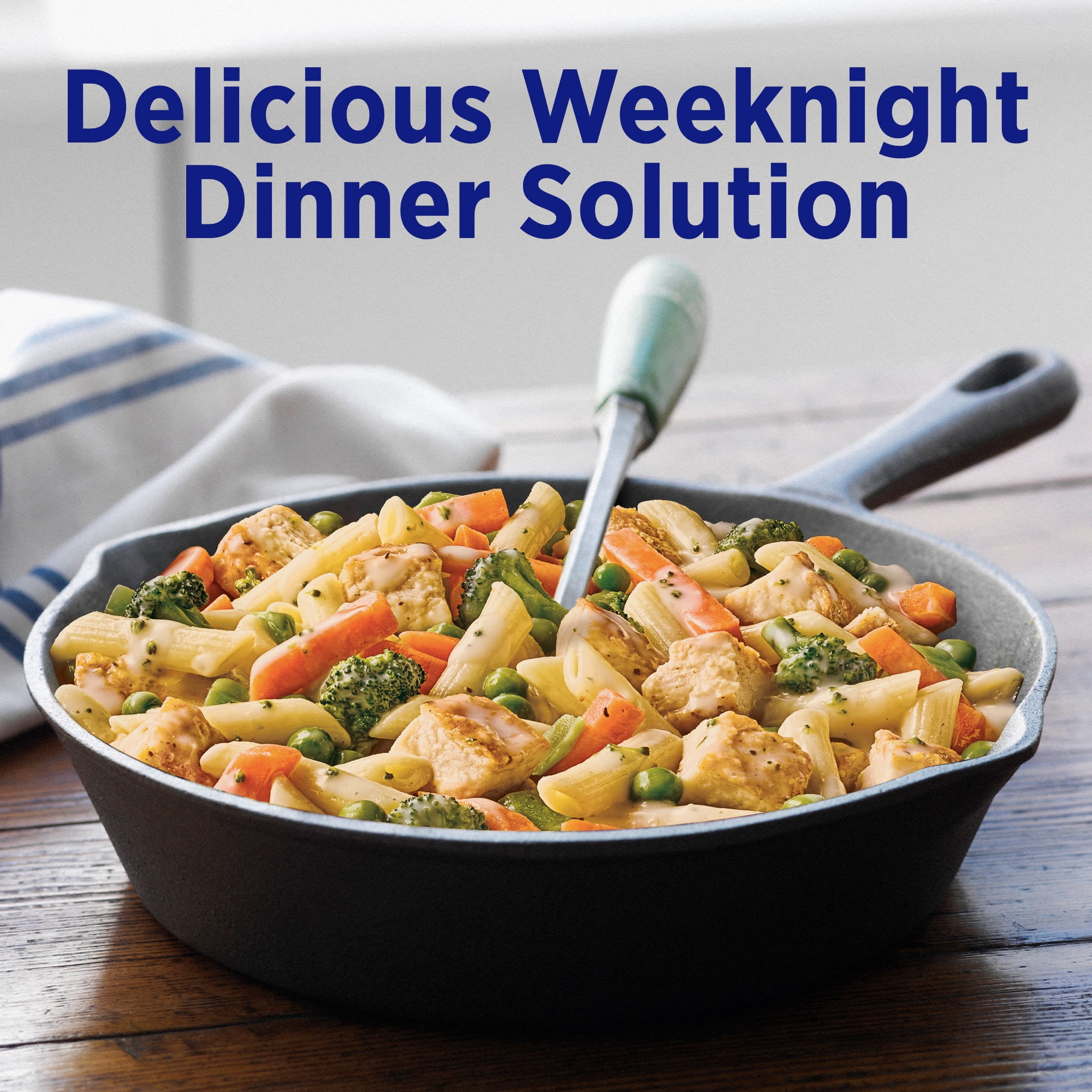 Birds Eye Voila! Alfredo Chicken Skillet Meals, Frozen Meal, 21 oz. Bag