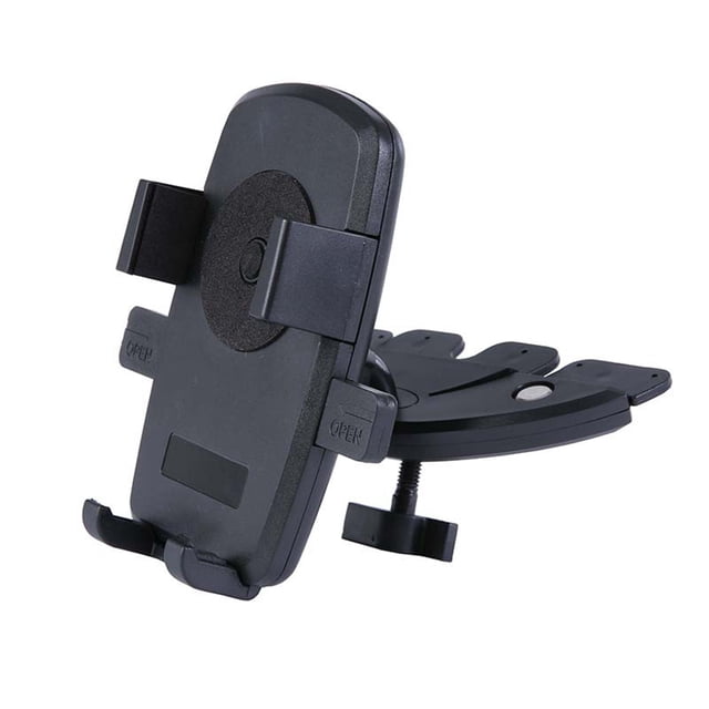 Ranura para reproductor de CD ajustable universal Soporte para teléfono inteligente Soporte para CD de coche Soporte para GPS Soporte para teléfono móvil automático tholdsy DZ7385-01