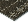 thumbnail image 4 of Addison Rugs Mayfield Washable Transitional Tribal, Boho Brown Rectangle Rug, 10' x 14', 4 of 6
