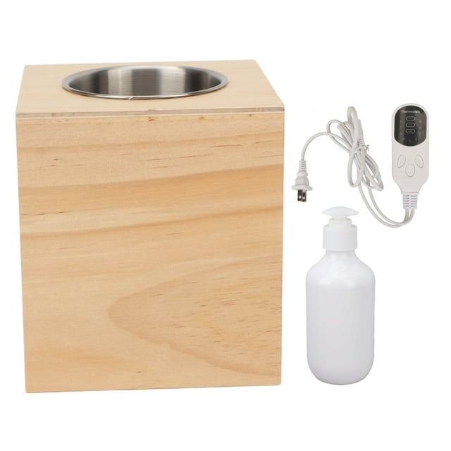Massage Oil Heater, Beech 110-250V Portable Automatically Turn Off Massage Oil Warmer For Salon US Plug