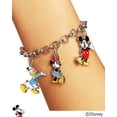 thumbnail image 4 of Mickey Mouse and Friends Charm Bracelet Official License, 6.75+1" Disney Charm Bracelet for Women, 4 of 7