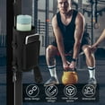 thumbnail image 3 of Magnetic Water Bottle Holder Portable Magnetic Gym Water Bottle Carrier Bag with Phone Pocket Towel Buckle for Men Women Gym Travel Sports, 3 of 10
