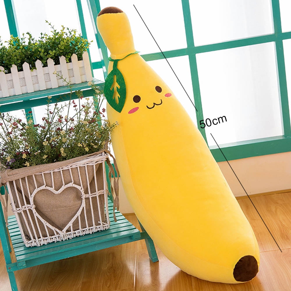 Creative Funny Yellow Banana Plush Toy Pillow - FeelGift