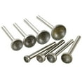 thumbnail image 6 of 1pc 10-25mm Diamond Grinding Head Mounted Points 6mm Shank Spherical Concave Jade Carving Burrs for Dremel Rotary Tools, 6 of 7