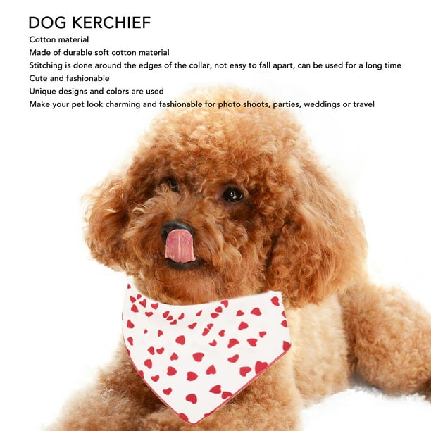 Pañuelo para Perro Cómodo para Vestir Pañuelos para Mascotas