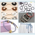 thumbnail image 6 of 100pcs 2 Sizes Column Cord Ends Stainless Steel End Caps 2mm/3mm Column Leather Cord Ends Cord Terminators End Caps DIY, 6 of 7