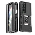 thumbnail image 1 of Funda Super Case para Samsung Z Fold 4, compatible con soporte magnético para coche, protección total de 360°, soporte de anillo, 1 of 5