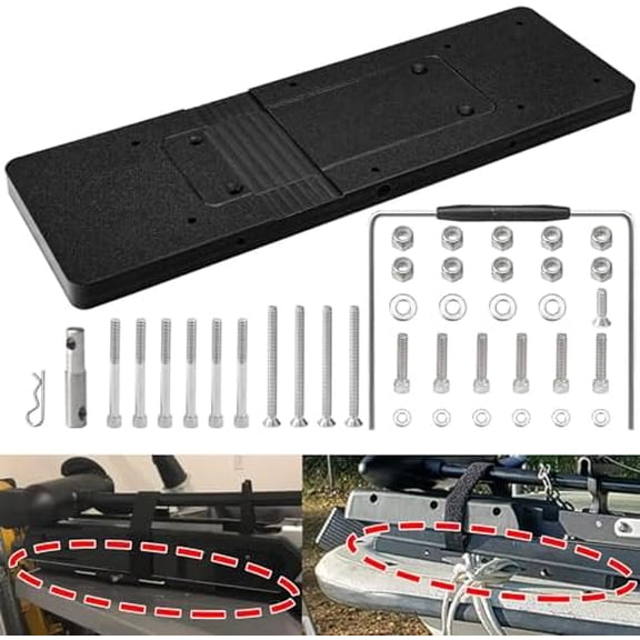 1854023 MKA-23 Composite Quick Release Bracket Compatible with Ul-trex, Maxx-um, Ed-ge, Fortr-ex, Ripti-de Trolling Motors with Accessories Easy to Remove and Install$$Watercraft