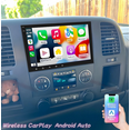 thumbnail image 1 of Android 13 Car Stereo For Chevrolet Silverado 2007-2013, 8" Touchscreen with Wireless CarPlay & Android Auto, GPS, 2+32GB, WiFi Bluetooth SWC Mirror Link Split Screen, 1 of 9
