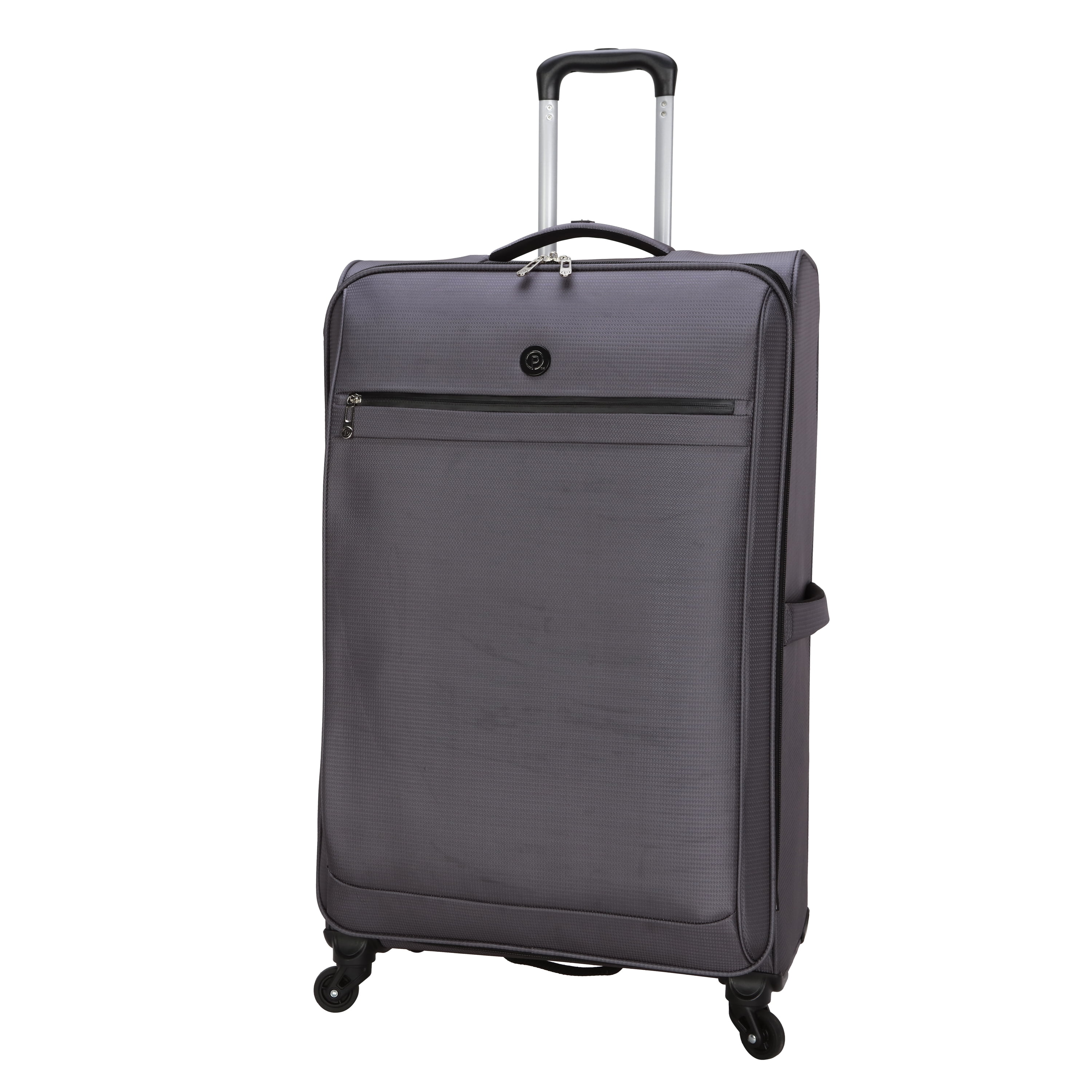 Protege 30 inch Lightweight Softside Travel Upright Checked Luggage, Grey, Adult