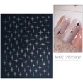 thumbnail image 1 of 1 Uds. Pegatinas para decoración de uñas con temática de estrella, calcomanías de plástico autoadhesivas 3D con acabado brillante, forma rectangular de Anime, Ideal para uñas DIY, 1 of 5