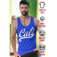 thumbnail image 5 of ShirtBANC Mens Graphic Tank Top Shirt, Cali Love, California Beach Tee, S-3XL, 5 of 5