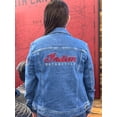 thumbnail image 2 of Indian Motorcycle Women's Denim Jacket, Blue | 2862845, 2 of 4