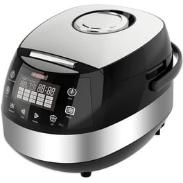  Rice Cooker, 10-Cups(Uncooked) Rice Maker, 4.5Qt Non-Stick  Inner Pot, 12 in 1 Digital Electric Rice Cooker with 24 Hour Delay  Timer&Auto Keep Warm Function, Recipe for Soup, Stew, Grain, Oatmeal: Home