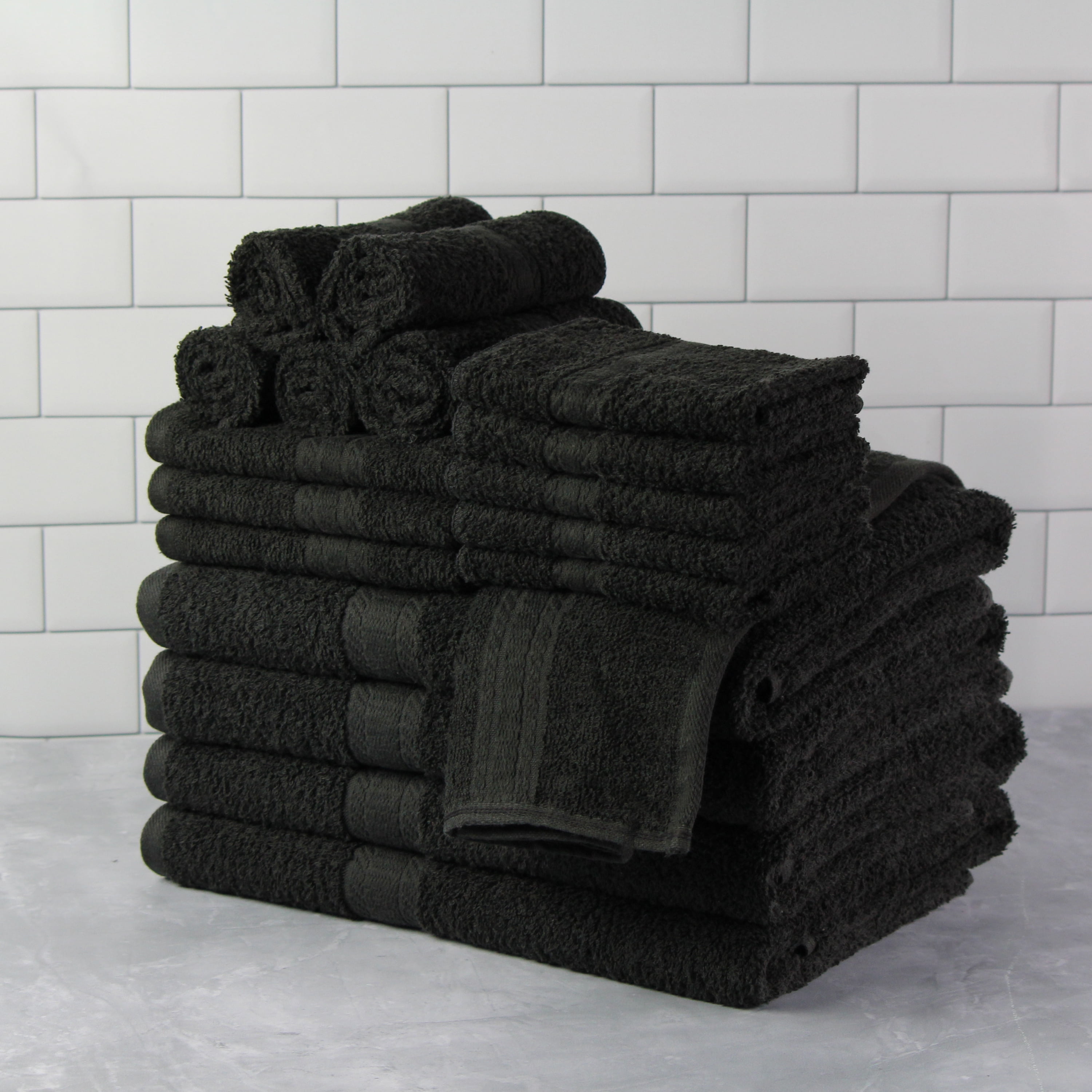 This 8-piece towel set is on sale starting at $18 at