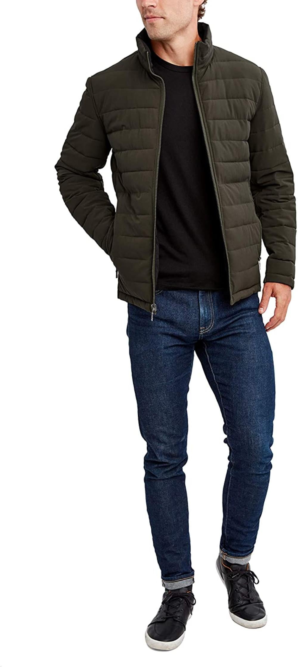 Nautica Men's Poly Stretch Reversible 