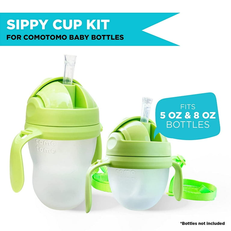 Botabee 3-in-1 Toddler Weighted Straw Sippy Cup Conversion Kit for