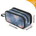 thumbnail image 4 of FORMRS Pencil Case with 3 Compartments Zipper Pouch, Elementary School Level and up, Trees in The Night, 4 of 8