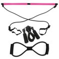 thumbnail image 1 of Barra de fitness Kit de barra portátil Barra de tonificación muscular con 8 bandas de resistencia en Tomshoo Barra de fitness, 1 of 7