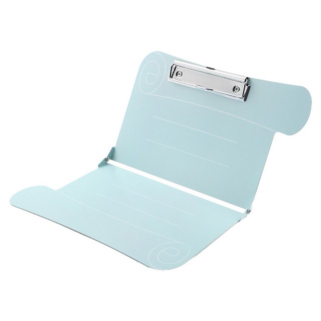 LCXmlly Stair Carpet Stainless Steel Clipboard with File Storage Foldable Nursing Edition Clipboard for A4 Sheets (1 Set)
