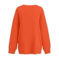 thumbnail image 6 of Oversized Sweatshirts for Women Fall Casual Crew Neck Pullover Sweatshirts Soft Comfy Fleece Long Sleeve Sweatshirts, XL, 6 of 6