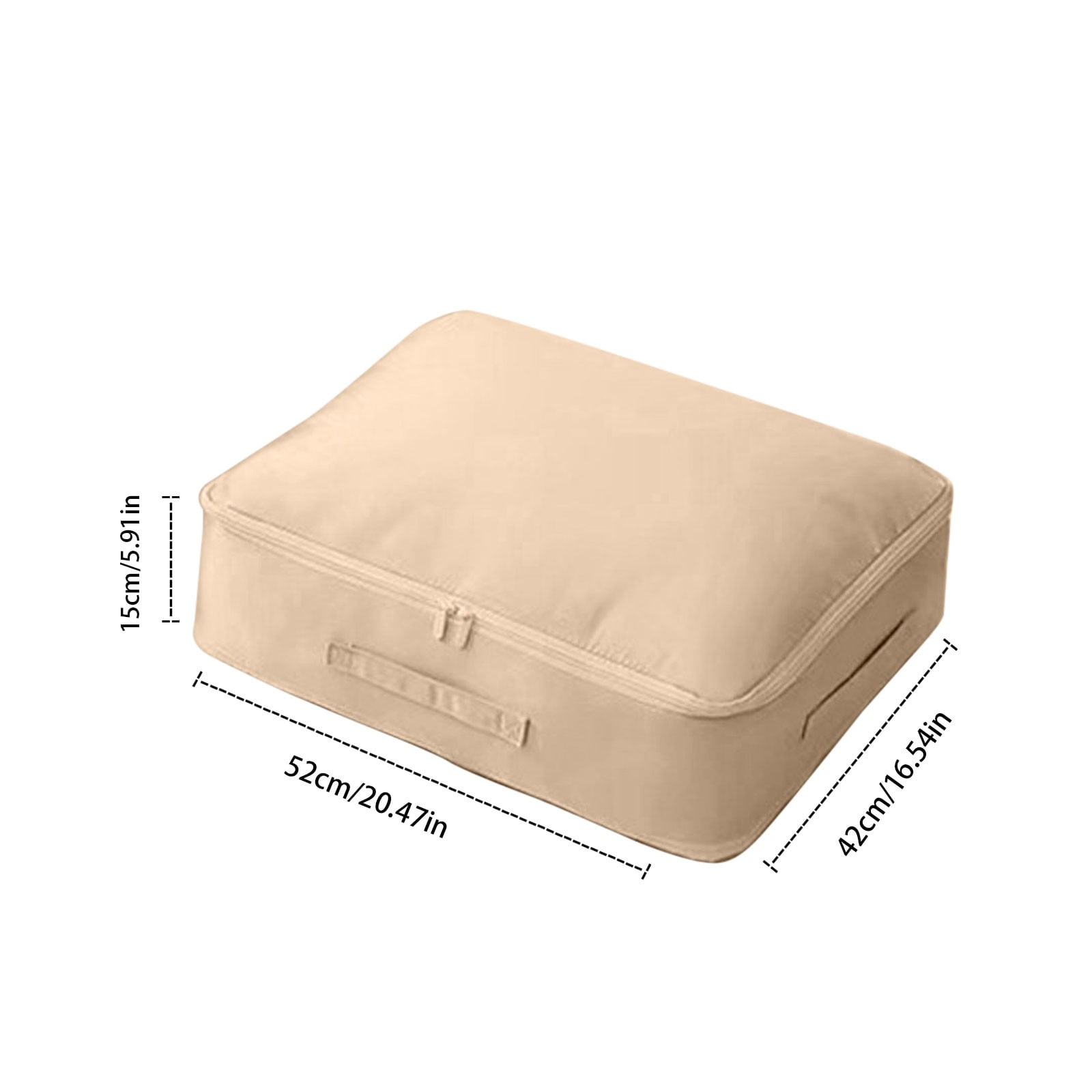 Space Saving Self-Compression Organizer Bag, Waterproof & Moisture-Proof Packing Cubes for Blankets,Clothes,Comforters, and Bedding Storage,Storage Tote for Space Optimization(20.74*16.54*5.91Inch）