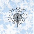 thumbnail image 4 of Inktastic Music Dandelion Musical Boys or Girls Baby Bodysuit, 4 of 5