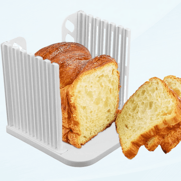 Bread Slicer, 10mm/20mm Adjustable Bread Slicer Foldable Bread Slicing Guide Kitchen Sandwich Bread Slicer for Homemade Bread Baking Accessories