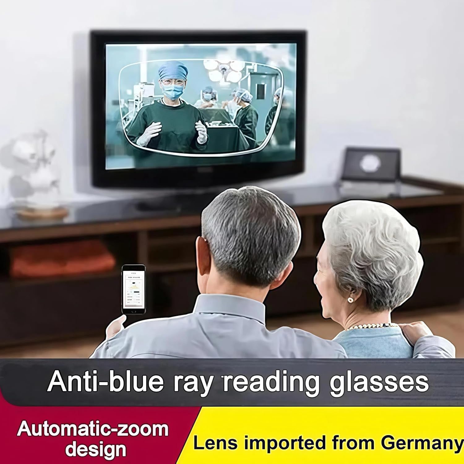 2026 New Clarity Blue Auto Focus Glasses Self Adjusting Women Clarity Auto Focus Glasses Men Intelligent Dual Focus Glasses
