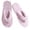 Pink, variant on Leopard Print Fuzzy Flip Flop House Slippers for Women Warm Non Slip Indoor Bedroom Thong Slippers