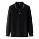 thumbnail image 3 of Playera Manga Larga Moda Tipo Polo Casual Comoda Hombre, 3 of 6