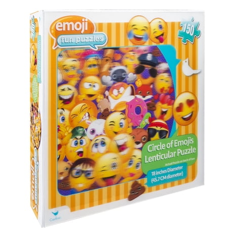 Circle of Emojis - Lenticular 3D Puzzle
