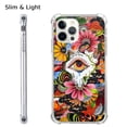 thumbnail image 4 of Flower with Eyes Case Compatible with iPhone 12 Pro Max,Unique Art Design TPU Bumper Cover Case, 4 of 5
