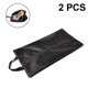 thumbnail image 1 of Juego de 2 bolsas organizadoras para almacenamiento de zapatos, tela de nailon resistente al agua con cremallera resistente para viajar, 1 of 8