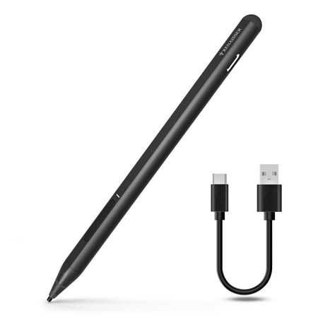 RENAISSER Raphael 520C Stylus Pen for Surface, USB-C Charging, Designed in Houston, Made in Taiwan, 4096 Pressure Sensitivity, Match Surface Pro 9 & Pro 8/Laptop 5, Magnetic Attachment