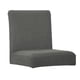 thumbnail image 3 of Funda protectora para silla de comedor, funda protectora Universal para muebles de oficina, Protector exterior, funda giratoria, suministros para el hogar, gris, 2 paquetes Speravity HA012490-11, 3 of 5