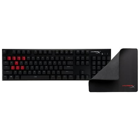 HyperX Alloy FPS Mechanical Gaming Keyboard + HyperX FURY S Pro Gaming Mouse Pad
