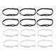 thumbnail image 1 of 20Pcs Adjustable Bow Tie Straps Useful Bow Tie Extension Straps Elastic Straps, 1 of 4
