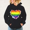 thumbnail image 3 of Nueva sudadera deportiva de manga larga con estampado de amor LGBT para mujer, sudadera de algodón, 3 of 5