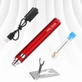 thumbnail image 4 of Soldador inalámbrico que carga el hardware de calentamiento rápido Mini portátil ajustable rojo kusrkot Reparación de soldadura, 4 of 7
