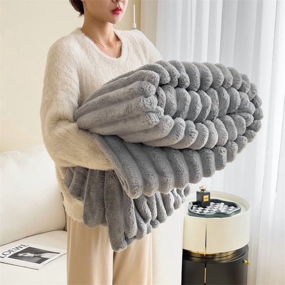 Emotional Support Blanket with Plush Fabric for Comfort and Security, Soft Calming Throw for Relaxation and Stress Relief, Cozy Home Decor Accent for Living Rooms and Bedrooms