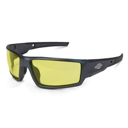 

Crossfire Cumulus 41295 Premium Safety Eyewear - Aluminum Gray Frame - Amber Lens - Unisex Full Frame